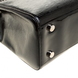 مملوكة مسبقًا حقيبة لوي فيتون بريه جلد أيبي أليكتريك سوداء GM