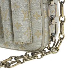مملوكة مسبقًا Louis Vuitton Small Silver Sparkly Pochette