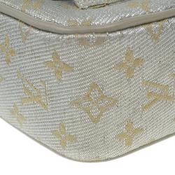مملوكة مسبقًا Louis Vuitton Small Silver Sparkly Pochette