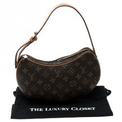 Pre Owned Louis Vuitton Monogram Canvas Croissant PM Bag