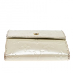 Louis Vuitton Perle Monogram Vernis Ludlow Wallet