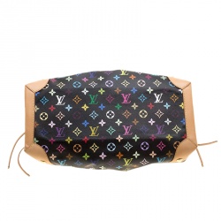 مملوكة مسبقًا Louis Vuitton Black Multicolor Monogram Canvas Ursula Bag