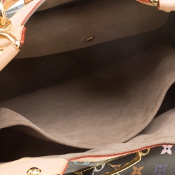 مملوكة مسبقًا Louis Vuitton Black Multicolor Monogram Canvas Ursula Bag