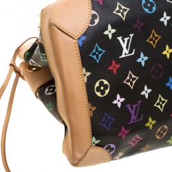 مملوكة مسبقًا Louis Vuitton Black Multicolor Monogram Canvas Ursula Bag