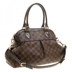 Pre Owned حقيبة لوي فيتون تريفي كانفاس دامييه أيبين PM