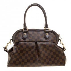 Pre Owned حقيبة لوي فيتون تريفي كانفاس دامييه أيبين PM