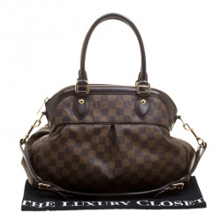 Pre Owned حقيبة لوي فيتون تريفي كانفاس دامييه أيبين PM