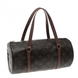 Pre Owned Louis Vuitton Monogram Canvas Papillon Bag