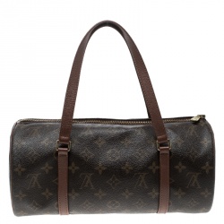 Pre Owned Louis Vuitton Monogram Canvas Papillon Bag