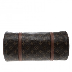 Pre Owned Louis Vuitton Monogram Canvas Papillon Bag