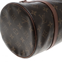 Pre Owned Louis Vuitton Monogram Canvas Papillon Bag