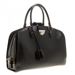 Pre Owned حقيبة لوي فيتون بون نوف جلد أيبي سوداء GM