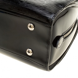 Pre Owned حقيبة لوي فيتون بون نوف جلد أيبي سوداء GM