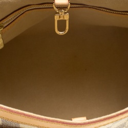 Pre Owned Louis Vuitton Damier Azur Canvas Hampstead PM Bag