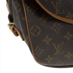 مملوكة مسبقًا Louis Vuitton Monogram Canvas Saumur 35