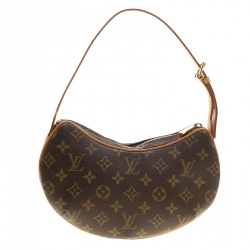 مملوكة مسبقًا حقيبة لوي فيتون كرواسون كانفاس مونوغرامية PM