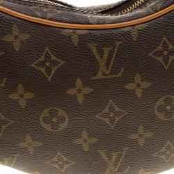 مملوكة مسبقًا حقيبة لوي فيتون كرواسون كانفاس مونوغرامية PM
