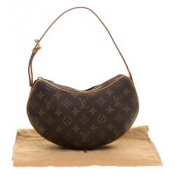 مملوكة مسبقًا حقيبة لوي فيتون كرواسون كانفاس مونوغرامية PM