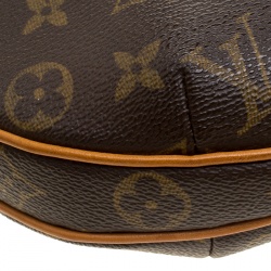 مملوكة مسبقًا حقيبة لوي فيتون كرواسون كانفاس مونوغرامية PM