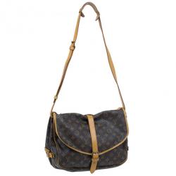 مملوكة مسبقًا Louis Vuitton Monogram Canvas Saumur Messenger 35