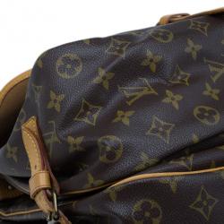 مملوكة مسبقًا Louis Vuitton Monogram Canvas Saumur Messenger 35