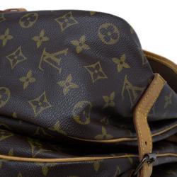 مملوكة مسبقًا Louis Vuitton Monogram Canvas Saumur Messenger 35