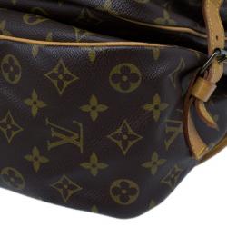 مملوكة مسبقًا Louis Vuitton Monogram Canvas Saumur Messenger 35