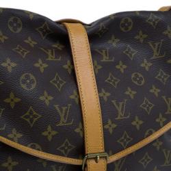 مملوكة مسبقًا Louis Vuitton Monogram Canvas Saumur Messenger 35