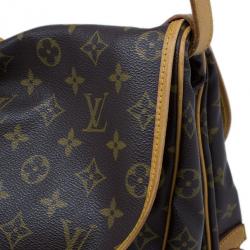 مملوكة مسبقًا Louis Vuitton Monogram Canvas Saumur Messenger 35
