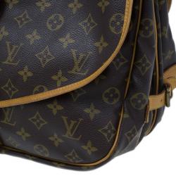 مملوكة مسبقًا Louis Vuitton Monogram Canvas Saumur Messenger 35