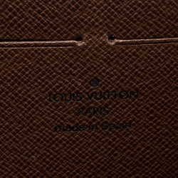 Pre Owned محفظة لوي فيتون زيبي كانفاس مونوغرامية