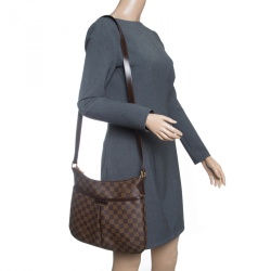 Pre Owned حقيبة لوي فيتون بلومسبري كانفاس دامييه أيبين PM