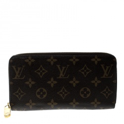 مملوكة مسبقًا محفظة لوي فيتون زيبي كانفاس مونوغرامية