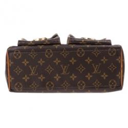Pre Owned Louis Vuitton Monogram Canvas Manhattan PM