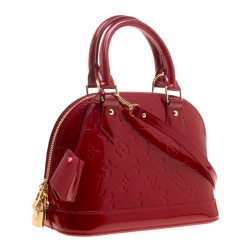 مملوكة مسبقًا حقيبة لوي فيتون ألما فيرنيه مونوغرامي عنابية BB