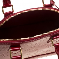 مملوكة مسبقًا حقيبة لوي فيتون ألما فيرنيه مونوغرامي عنابية BB