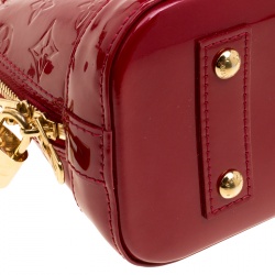 مملوكة مسبقًا حقيبة لوي فيتون ألما فيرنيه مونوغرامي عنابية BB