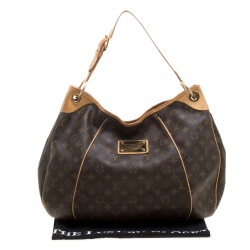 Pre Owned Louis Vuitton Monogram Canvas Galliera GM Bag