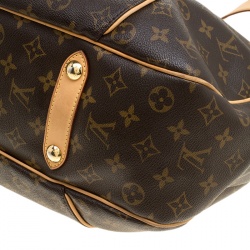 Pre Owned Louis Vuitton Monogram Canvas Galliera GM Bag