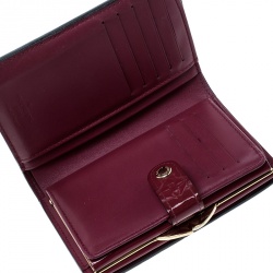 Pre Owned محفظة لوي فيتون فرنش فينواز بورت فويل فيرنيه مونوغرامية وردة هندية