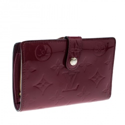 Pre Owned محفظة لوي فيتون فرنش فينواز بورت فويل فيرنيه مونوغرامية وردة هندية