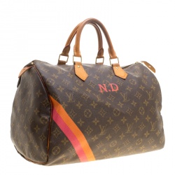 Louis Vuitton Mon Monogram Canvas Speedy 35