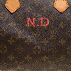 Louis Vuitton Mon Monogram Canvas Speedy 35