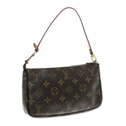 Pre Owned حقيبة إكسسوارات صغيرة لوي فيتون كانفاس مونوغرامي