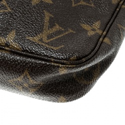 Pre Owned حقيبة إكسسوارات صغيرة لوي فيتون كانفاس مونوغرامي