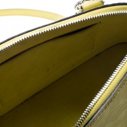 Pre Owned Louis Vuitton Citron Epi Leather Alma BB Bag