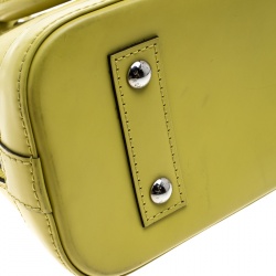 Pre Owned Louis Vuitton Citron Epi Leather Alma BB Bag