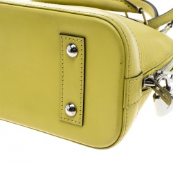 Pre Owned Louis Vuitton Citron Epi Leather Alma BB Bag