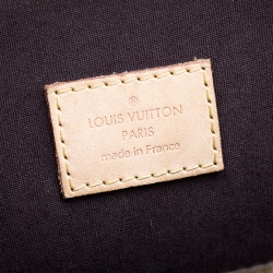Pre Owned Louis Vuitton Amarante Monogram Vernis Alma GM Bag