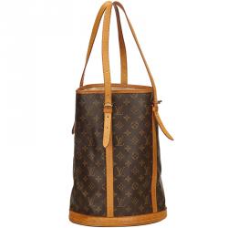 مملوكة مسبقًا Louis Vuitton Monogram Canvas Bucket GM Hobo Bag